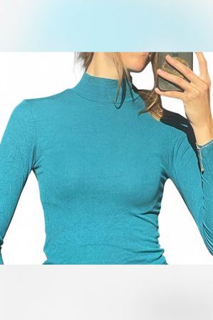 Top manche longues - AMISU - Taille S - Bleu