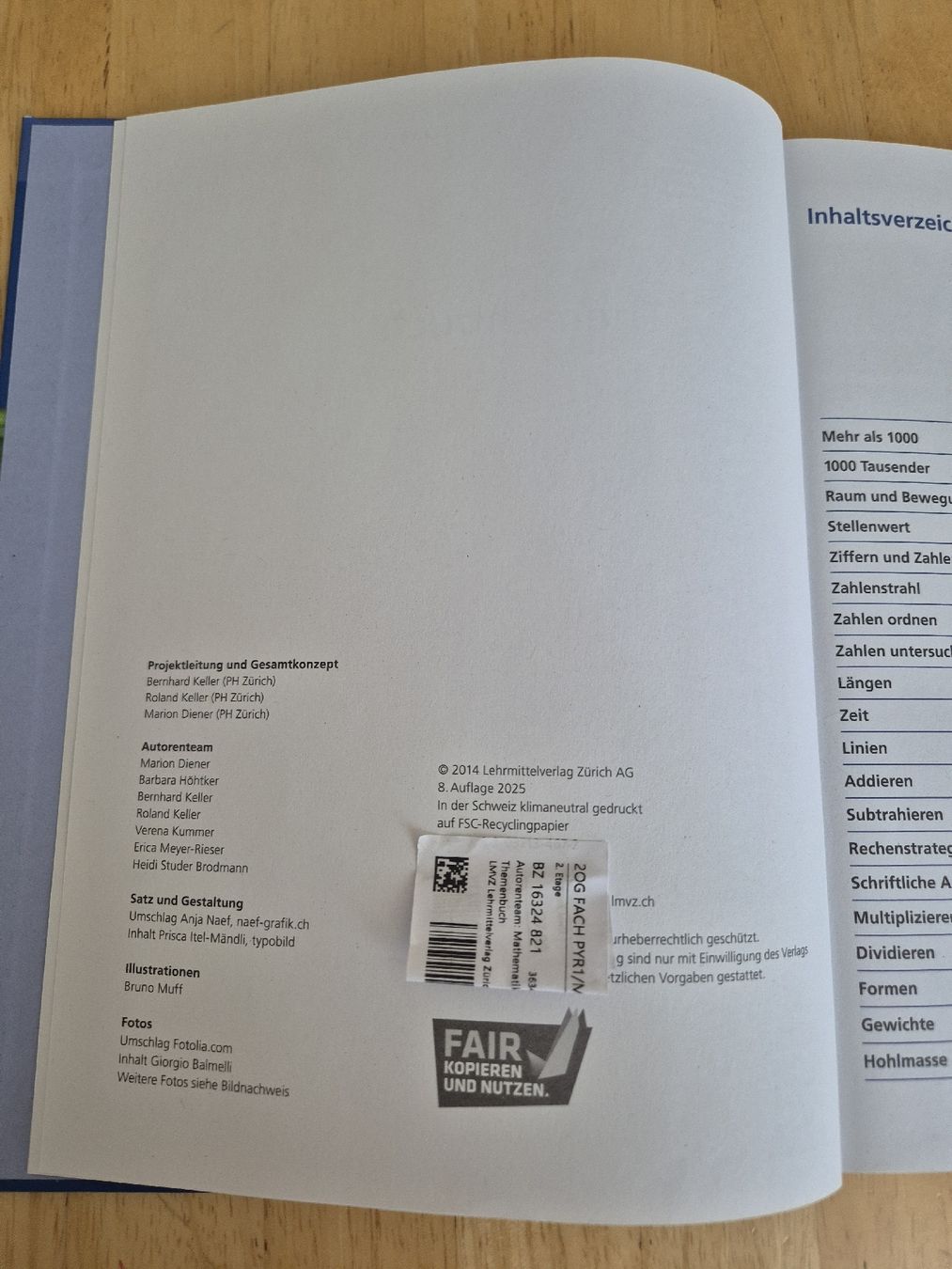 Libri: Mathematik Themenbuch 4 neuwertig – Nuovo (secondo la descrizione) da Zürich venduto da Inanina 2