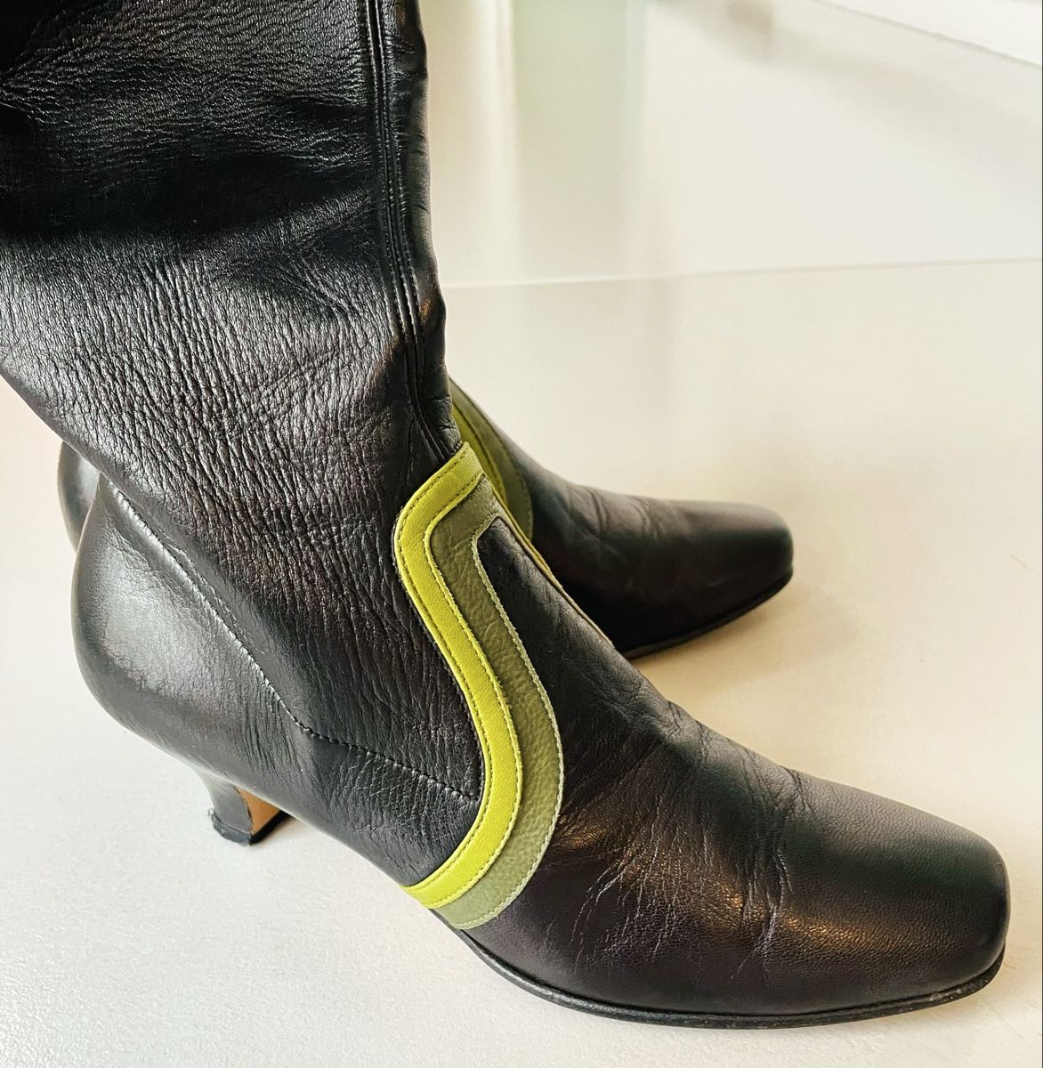Stefi Talman Damenschuhe: Stefi Talmann Stretch Stiefel 37,5 – Gebraucht aus Zürich von Gazelle16 5