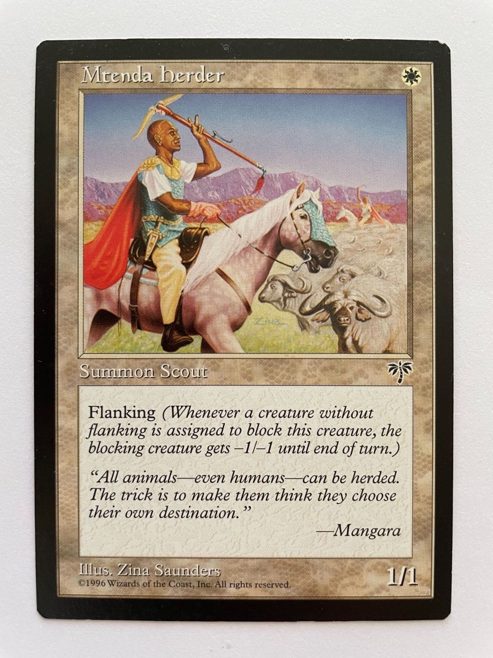 Cartoline: MTG - Mtenda Herder – Usato da Zürich venduto da T_H_O_M_A_S