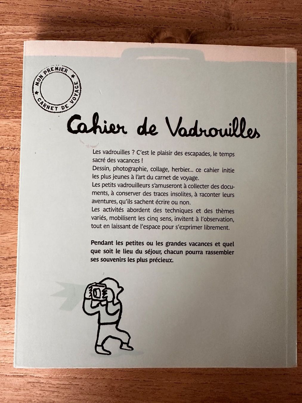 Bücher: Carnet de voyage "Cahier de Vadrouilles" neuf – Neu (gemäss Beschreibung) aus Leytron von TipTop1912 1