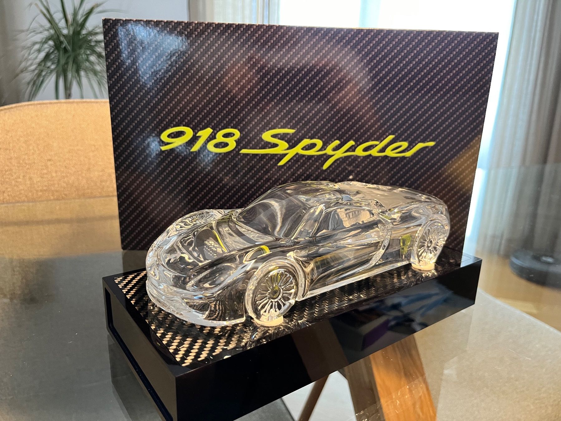 Porsche Modellini d'auto: Porsche 918 Spyder Glasmodell – Usato da Kradolf venduto da Zimi78 2