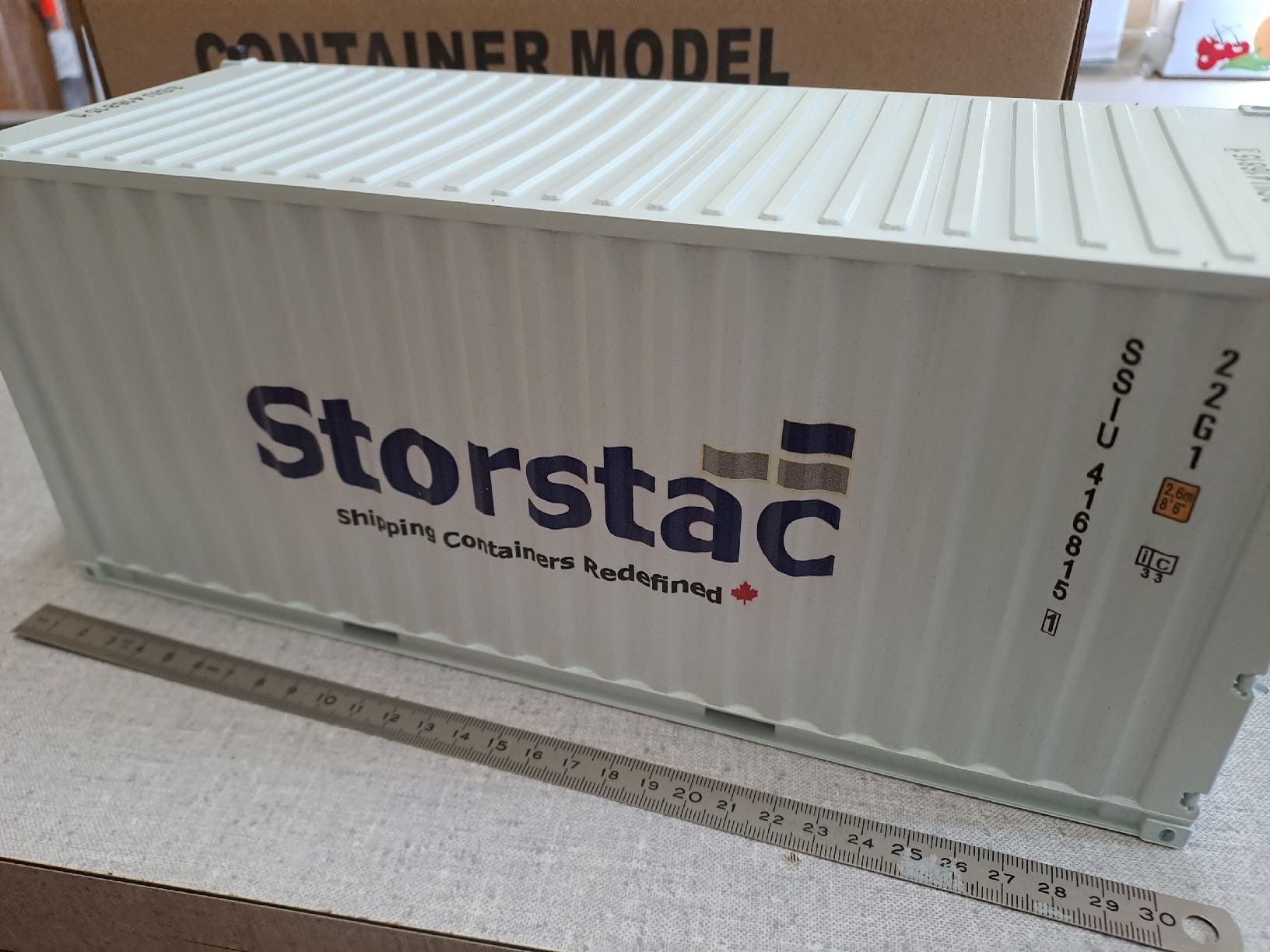 Kit di modellismo & Modellini statici: Container Model 1:20 – Nuovo e nell'imballaggio originale da Uznach venduto da Walaylatiere 1