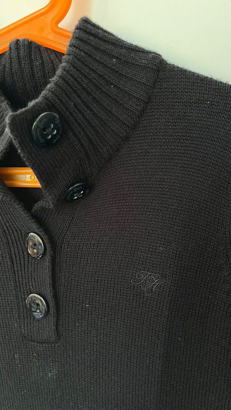 Tommy Hilfiger Vestiti & Gonne: Tommy Hilfiger Mädchen Strickkleid kurzarm schwarz – Usato da Küsnacht ZH venduto da Floor1an 1