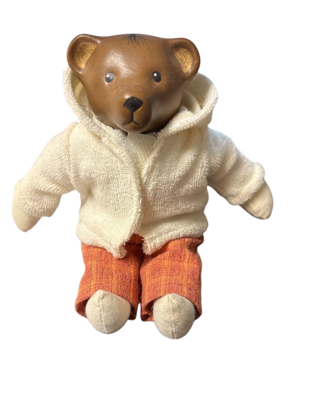 Giocattoli: kleiner Teddy mit Stoffkörper - 19 cm gross – Nuovo (secondo la descrizione) da Pratteln venduto da Dollshop