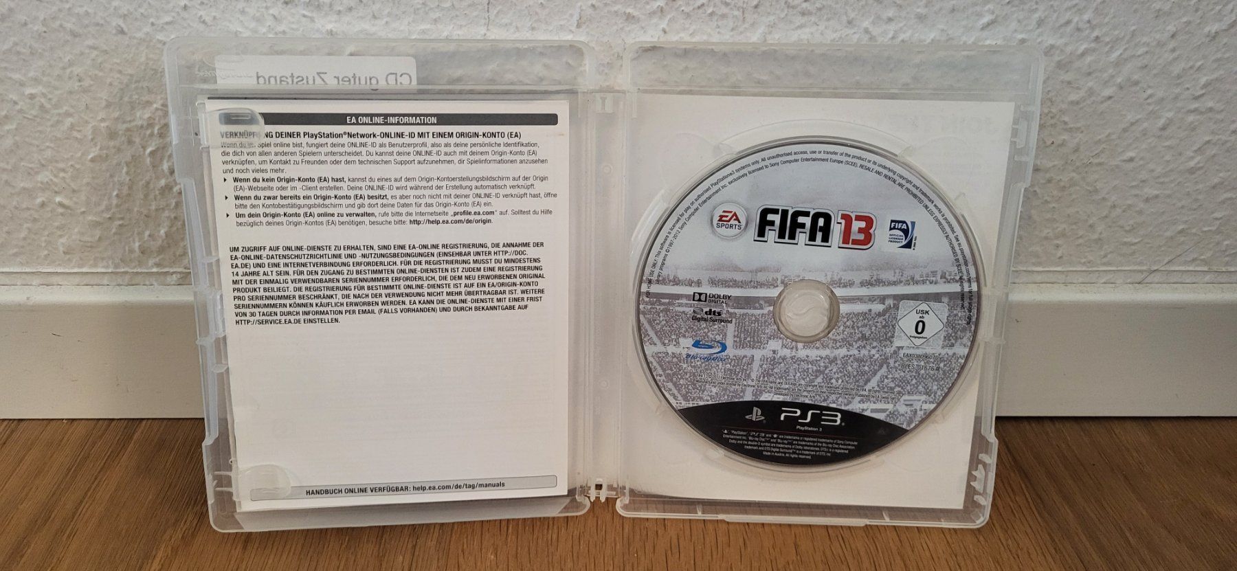 Sony Giochi: PS3 - Fifa 13 – Usato da Münsingen venduto da DigitaleSpielecke 2