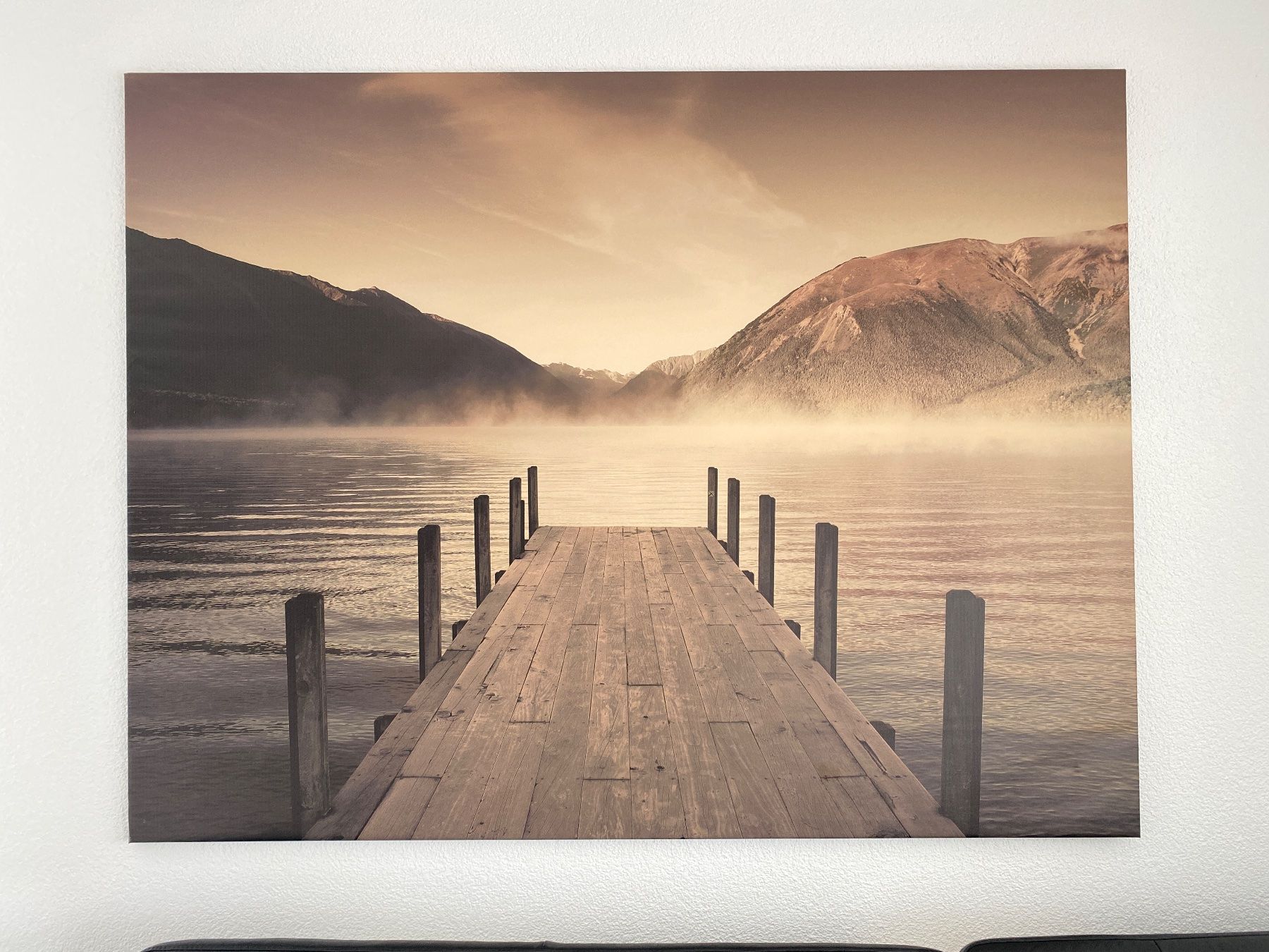 Foto & Immagini: See-Stäg Kunstdruck, Wandbild 170x 130 cm – Usato da Grenchen venduto da olecka24