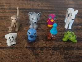 lego figurine lot de 8 animaux