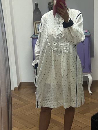 Ghungroo leichtes Tunikakleid lutfig 1Size Cotton neu