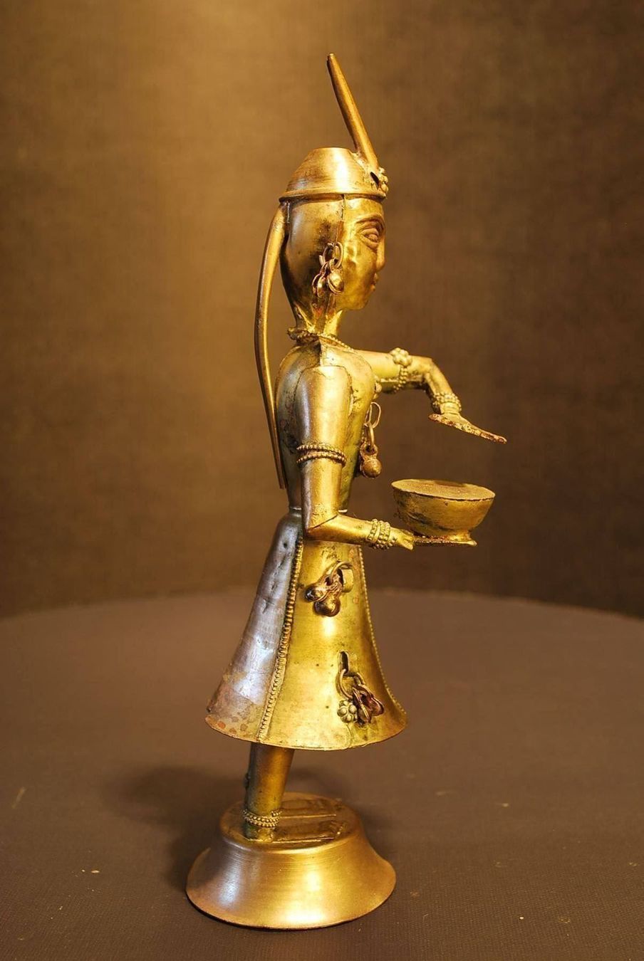 Statuette: 6 METALL ASIATISCHE FIGÜREN – Usato da Schaffhausen venduto da vintageville 1