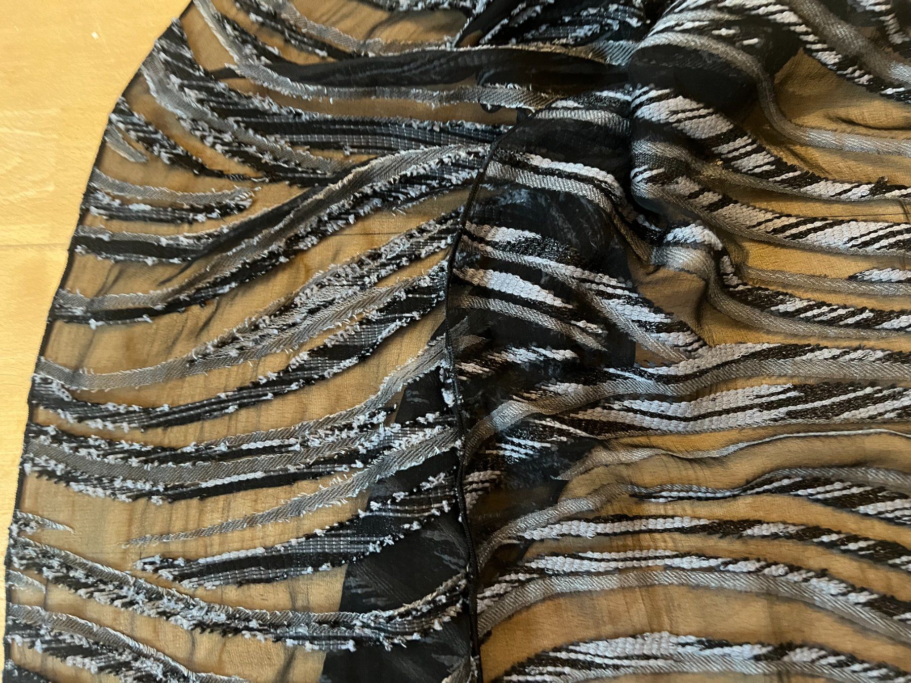 Colora Foulard & Sciarpe: Colora Schal, Schwarz/Grau, NEU – Nuovo (secondo la descrizione) da Worb venduto da farben20zauber 3