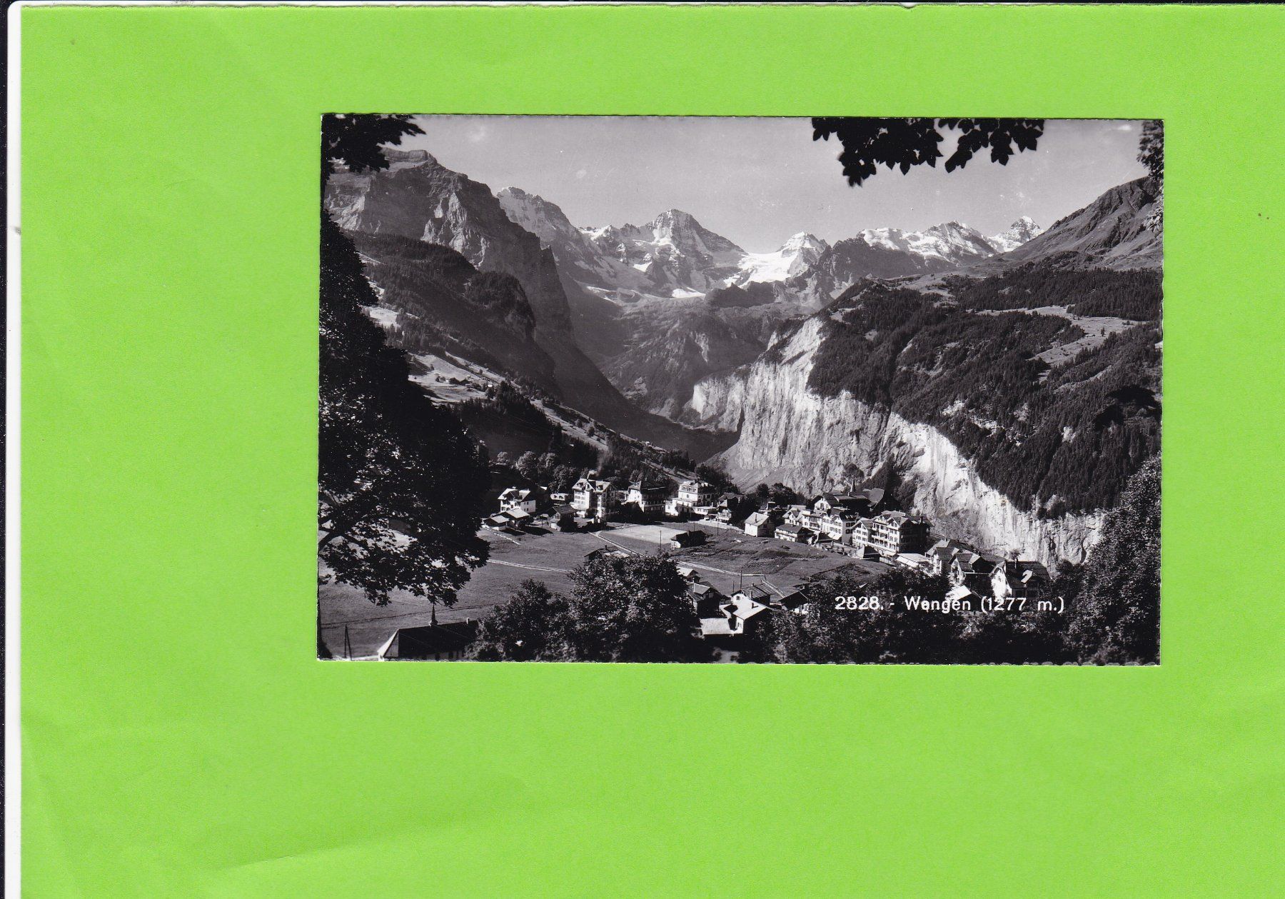 Cartoline postali: Wengen – Usato da St. Peterzell venduto da neckertal