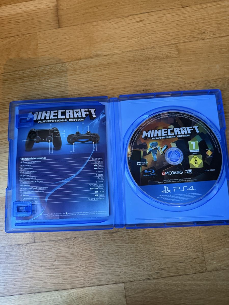 Spiele: Minecraft Playstation 4 Edition  – Gebraucht aus Grünen von Manhunt13 2