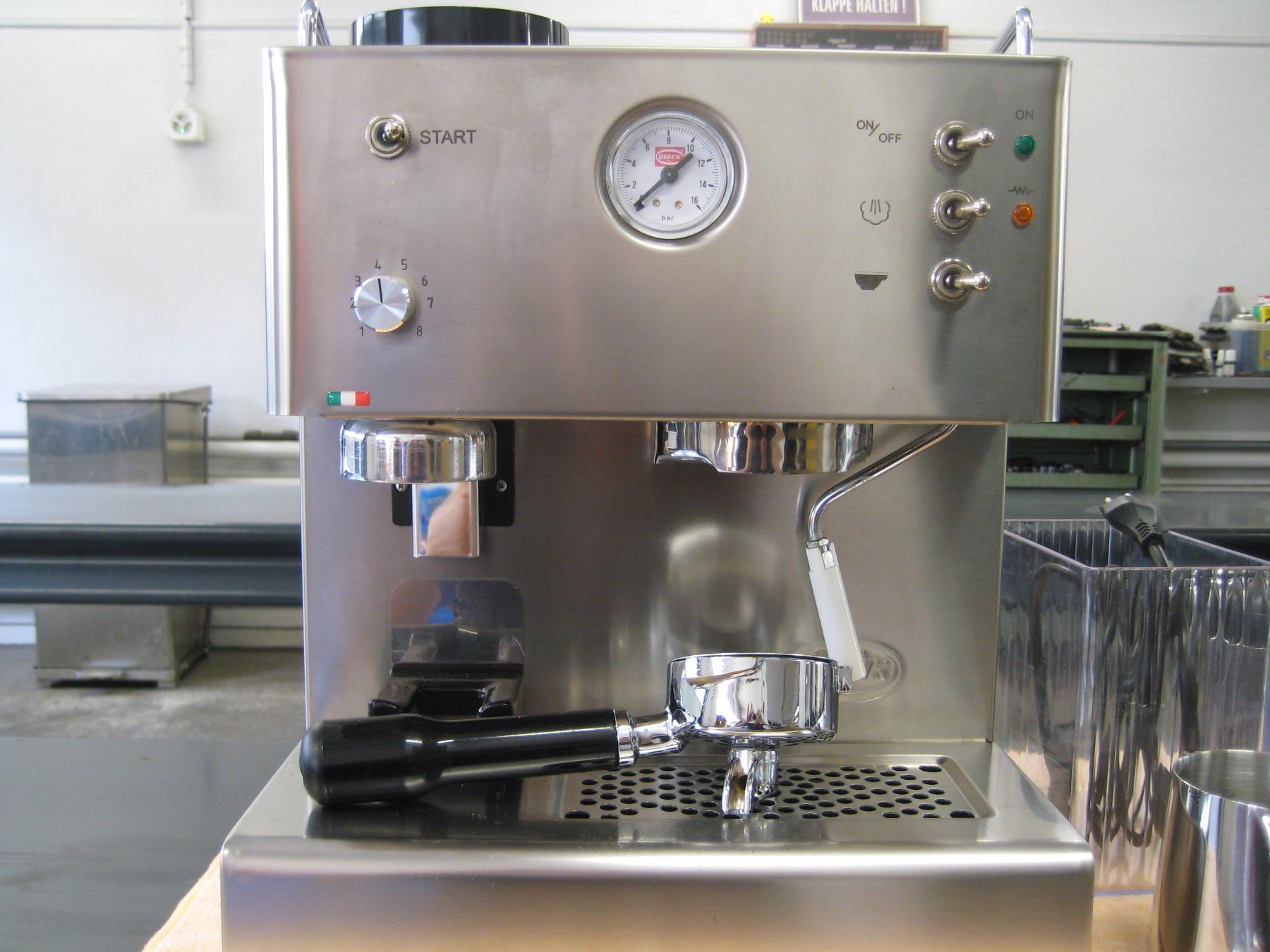 Quick Mill Macchine per caffè & Macchine per espresso: Quick Mill Pegaso 3035 Espressomaschine / Kolbenmaschine – Nuovo (secondo la descrizione) da Bern venduto da Bsommer23 6