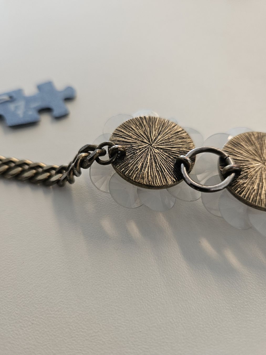 Catenine: Kette mit Blumen-Anhänger Halskette – Nuovo (secondo la descrizione) da Anwil venduto da tamoos 3