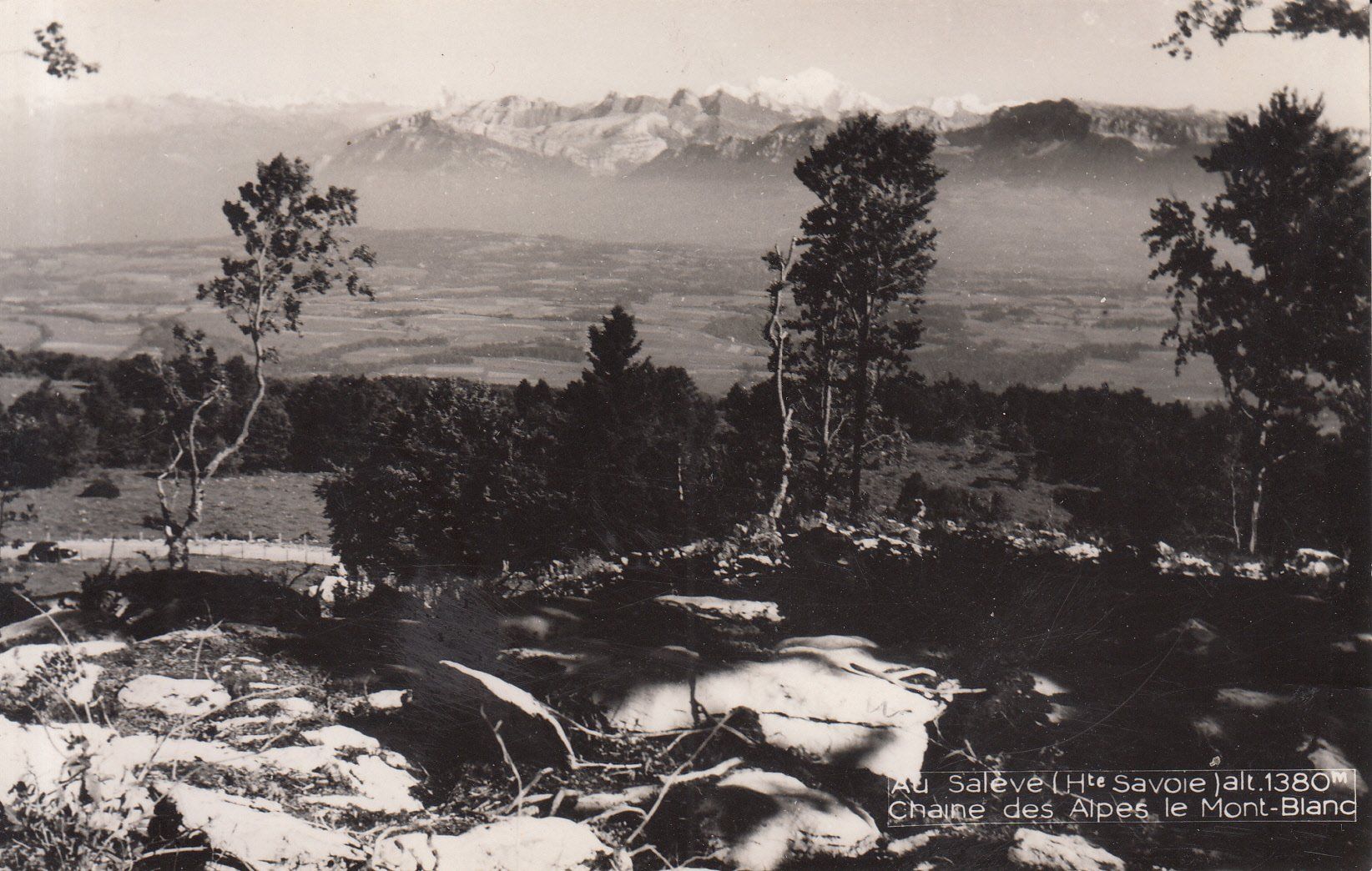 Cartoline postali: Au Salève 1952 – Usato da Bürglen TG venduto da StampGraf