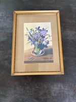 Aquarelle Nature Morte Signée