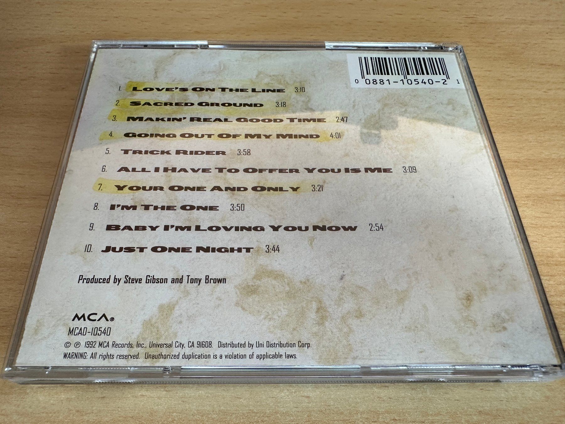 CD: McBride & The Ride – Sacred Ground – Usato da Rikon im Tösstal venduto da Alpenmutz 1