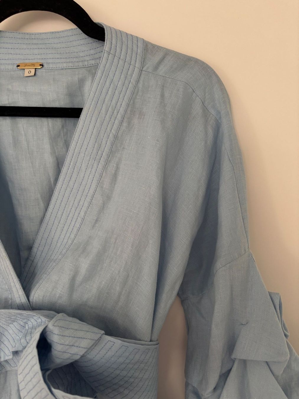 Blusen: JOHANNA ORITZ, Kimono Bluse hellblau 34 – Gebraucht aus Herrliberg von mayfi 2