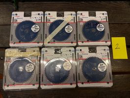 6 x Bosch Expert Aluminium Kreissägeblatt Ø140 mm, 48 Zähne,