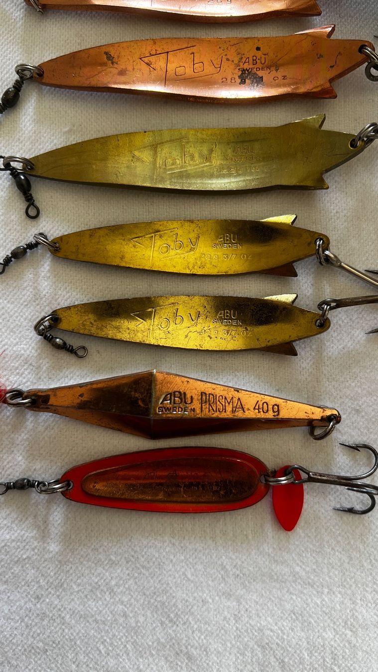 Abu Garcia Esche: Abu Garcia Toby Löffel 9 Stk. – Usato da Rebstein venduto da gimmma 5