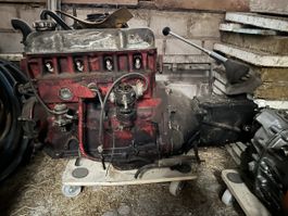 Volvo P1800? B18/B20 Motor mit Getriebe, Scheunenfund
