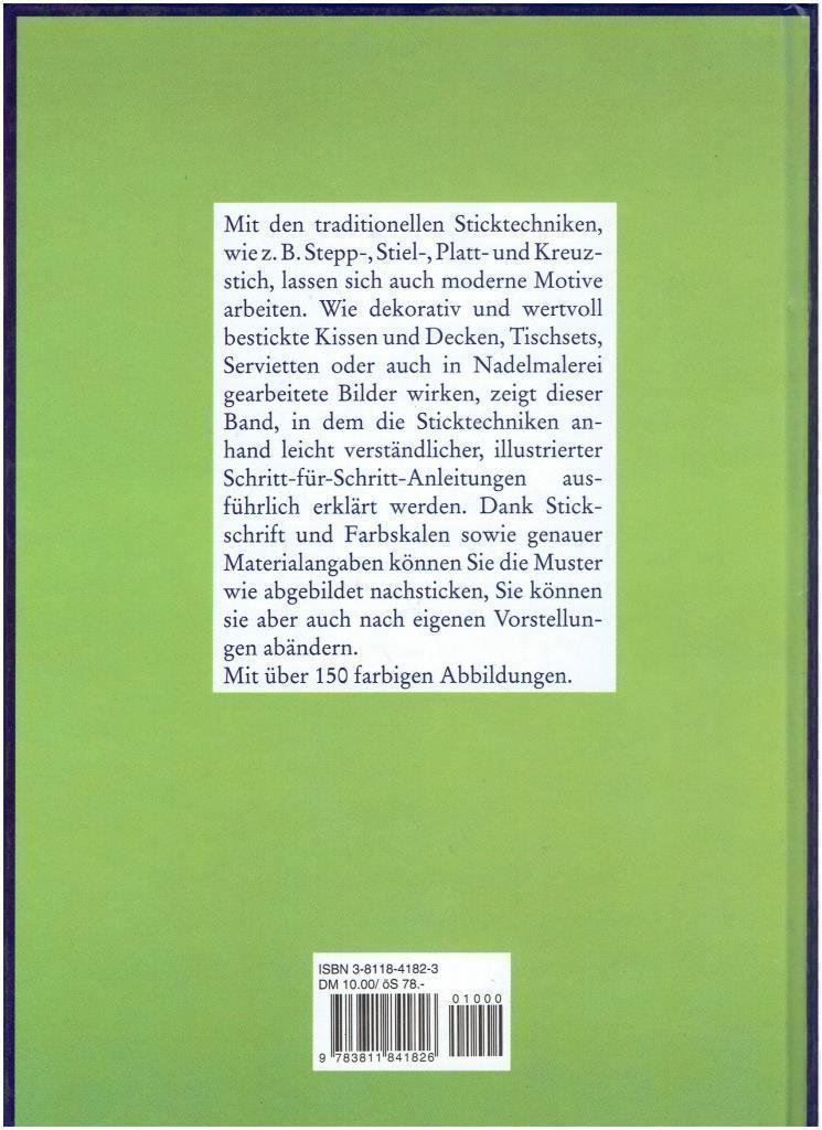 Libri: Nostalgische Stickmuster  Moderne Motive in alten Techniken – Nuovo (secondo la descrizione) da Flims - Dorf venduto da Stagediver 1