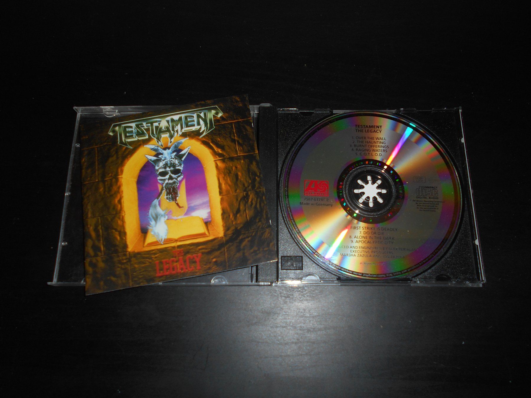 CD: Testament – The Legacy / 1987 – Usato da Aarberg venduto da witchhunter01