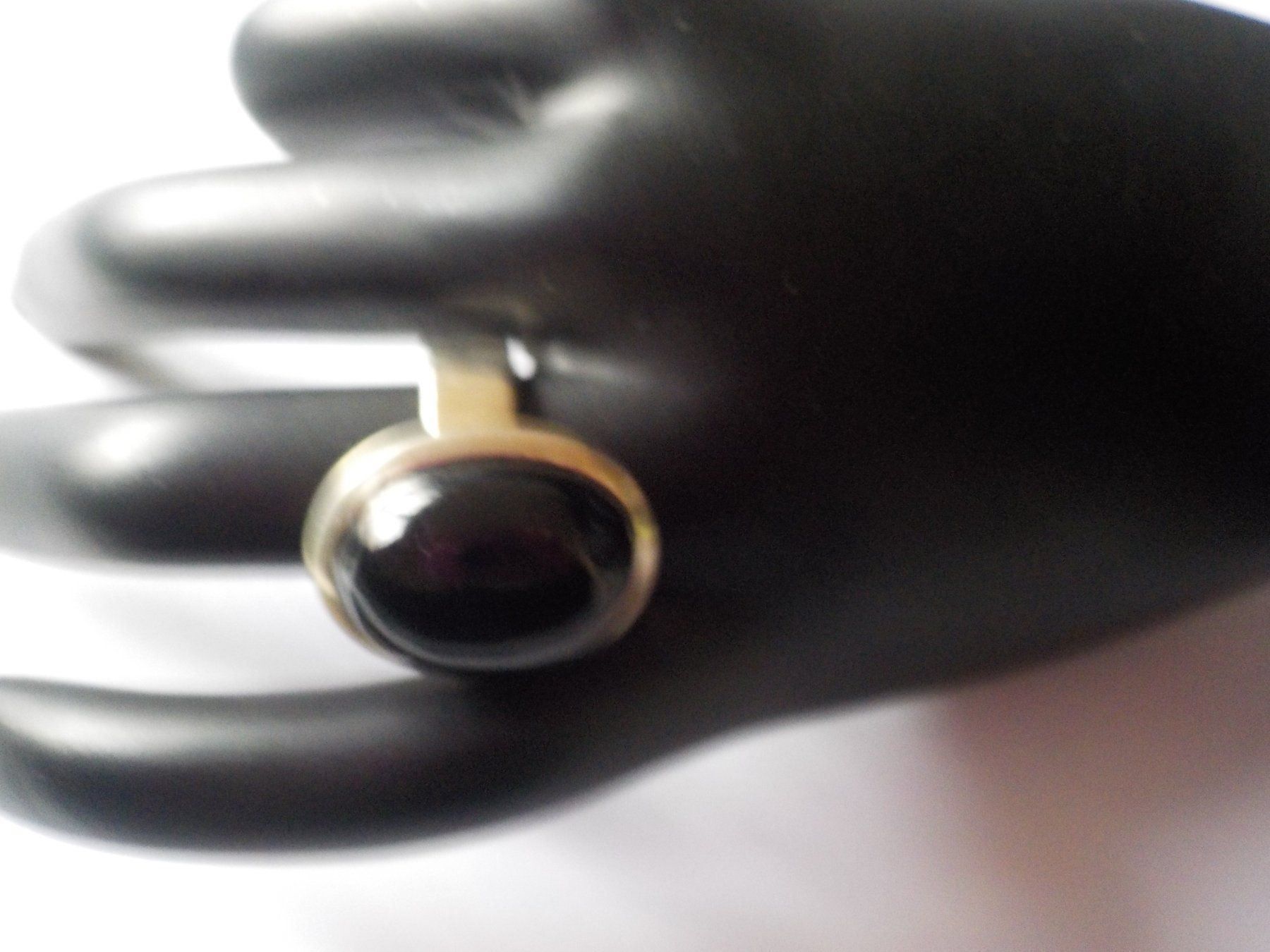 Ringe: Ring, Silber/Onyx, Durchm.54mm (int.18) – Neu (gemäss Beschreibung) aus Muri b. Bern von Silberqualle