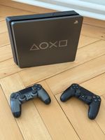 PS4 Slim inkl. 2 Controller & 9 Spiele & Kabel - Komplettset