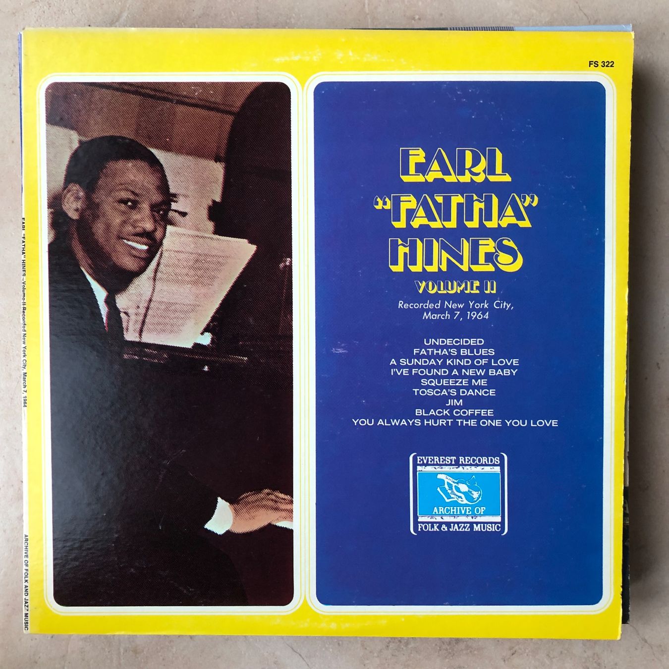 Schallplatten: Earl Hines Volume II – Gebraucht aus Thierachern von Dotilaso