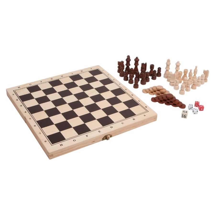 Giochi: Spielesammlung mit Schach, Backgammon etc. – Nuovo e nell'imballaggio originale da Wettingen venduto da Swala 2