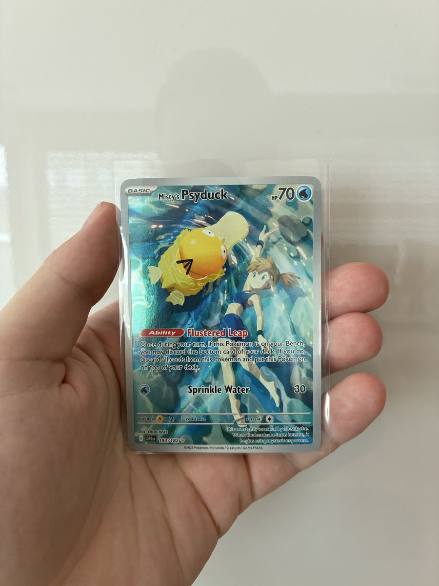 Pokémon Carte collezionabili: Pokemon Karte Misty's Psyduck – Nuovo (secondo la descrizione) da Kriechenwil venduto da Arche_Noah