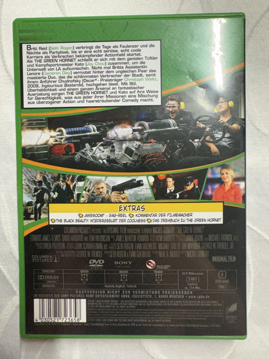 Tutti i DVDs: The Green Hornet DVD – Usato da Wil SG venduto da eid_m7ks 2
