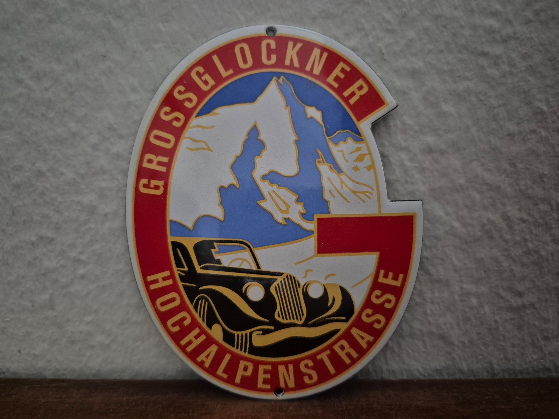 Insegne: Emailschild Grossglockner Alpen Berge Service Emaille Schild – Nuovo (secondo la descrizione) da Schaffhausen venduto da pfanis09 1