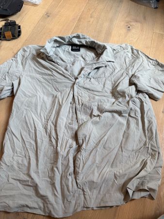 2x Jack Wolfskin Hemden Gr M Kurzarm