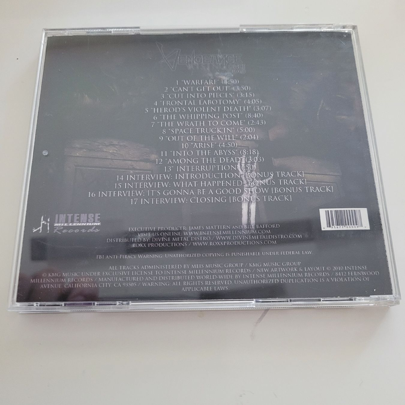 CDs: Vengeance Rising - Once Dead – Gebraucht aus Münsingen von Drachenwurst 1
