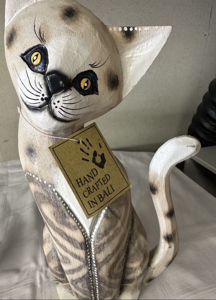 Statuette: Katzen Figuren von Bali – Nuovo e nell'imballaggio originale da Frümsen venduto da Swissline90 1