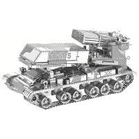 3D Mini Puzzle aus Metall Raketenwerfer
