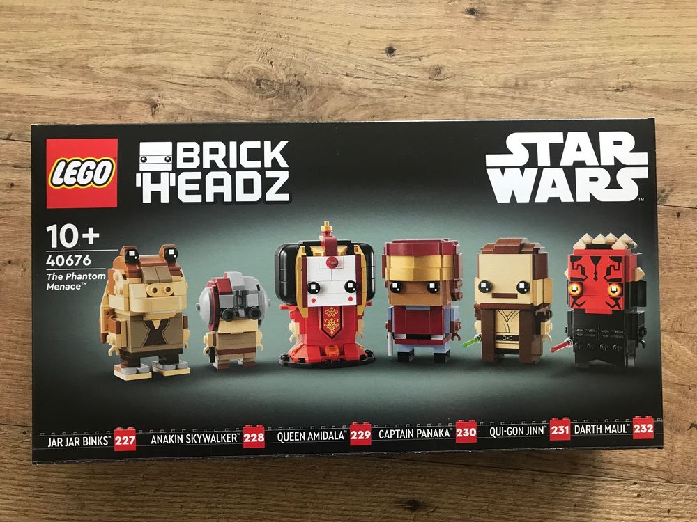 Lego Star Wars 40676 Brickheadz Phantom Menace (Neu und ...