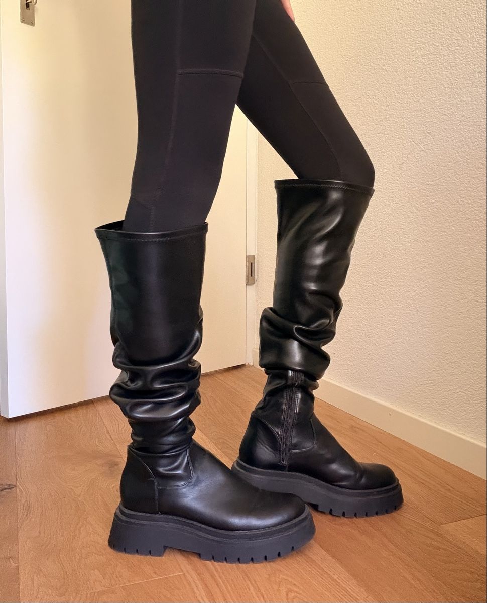 Stradivarius Damenschuhe: Stradivarius Over-the-Knee Platform Boots – Neu (gemäss Beschreibung) aus Bern von xen_f5tl 6