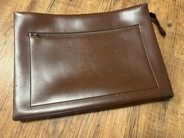 Ledermappe Mappe mit Patina