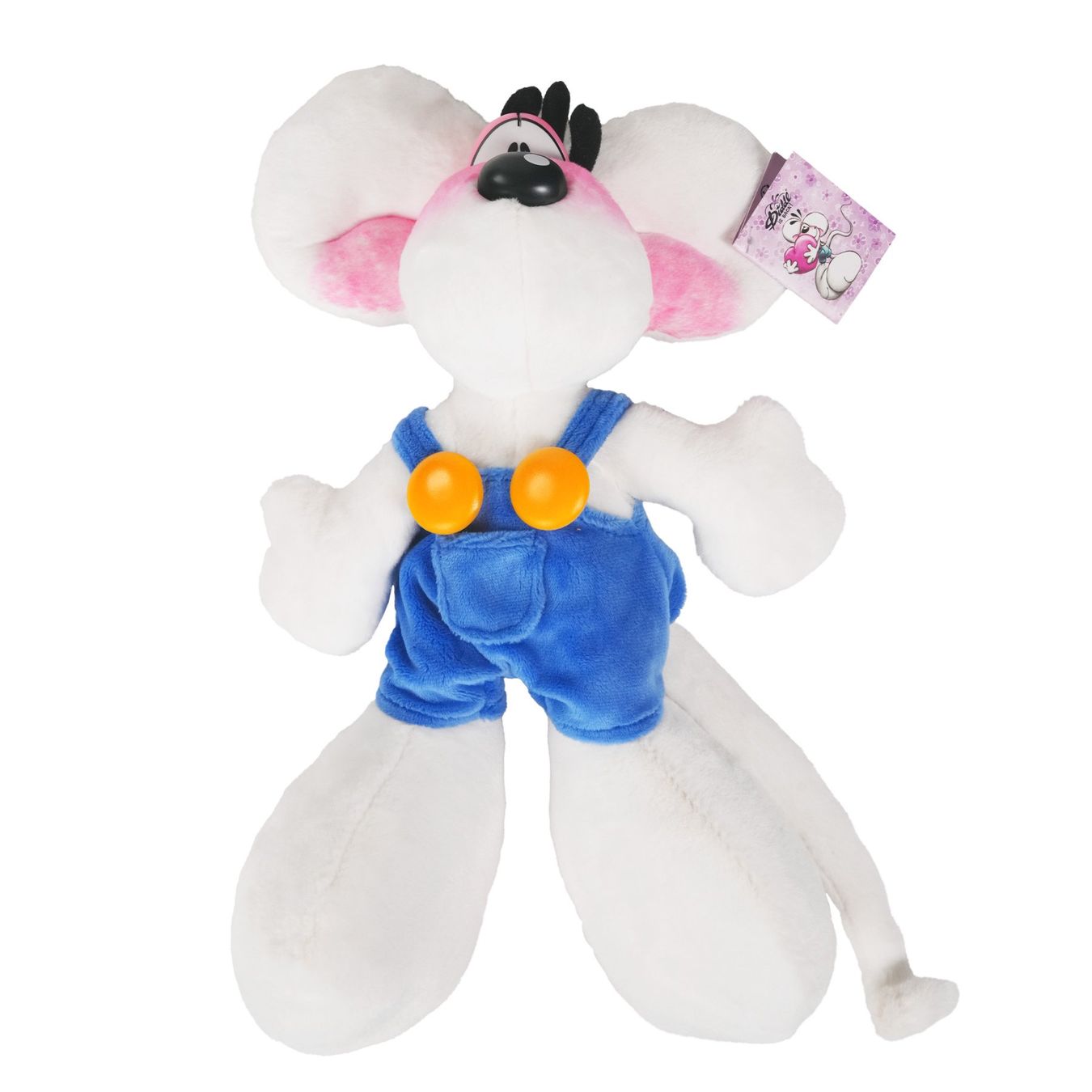 Figurines: Diddl is Back , Diddl 30cm mit blauer Latzhose – Neuf avec emballage d'origine à Birmensdorf ZH par RehliAllerlei
