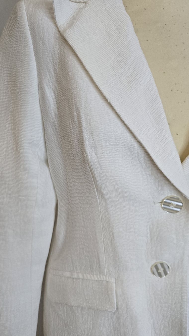 Na-kd Giacche: veste blanche neuve ceintrée taille 34 – Nuovo e nell'imballaggio originale da Genève venduto da Saleena 1
