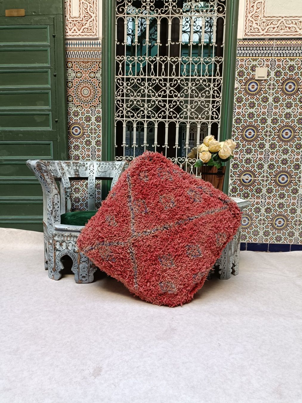 Sofas: Pouf marocain Vintage – Neuf (Voir description) à cournillens par Haronn 2