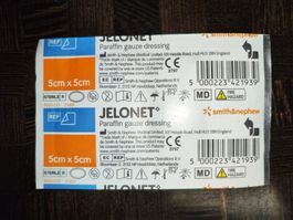 Jelonet Paraffin-Gaze 5x5cm steril MHD 10/2028