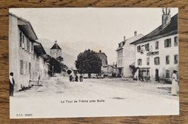 La Tour de Trême près Bulle 1910, n. Bettlach z. R. Lüthi