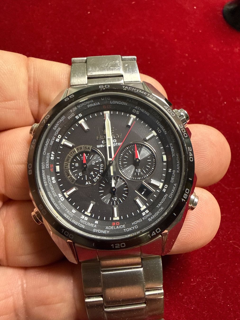 Casio Orologi: Casio Edifice Chronograph 42.5 mm – Difettoso da Pfeffingen venduto da Allhandelklgwatches