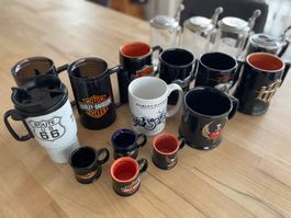 Harley Davidson Mugs-Sammlung