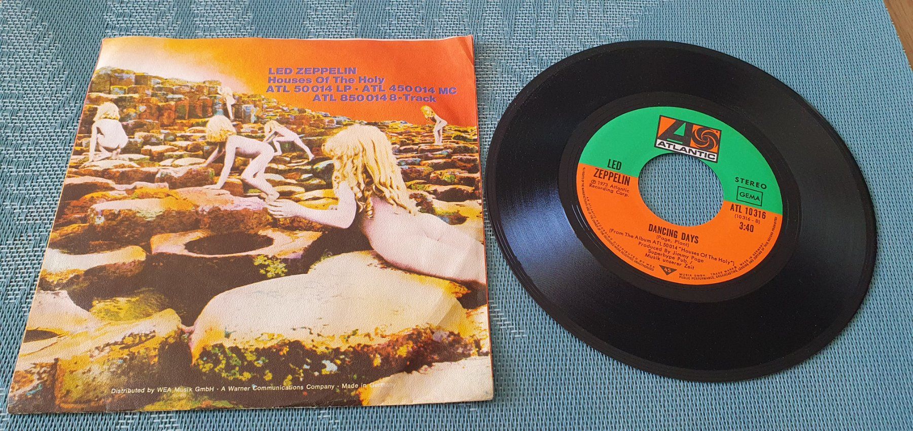 Dischi in vinile: LED ZEPPELIN, The Ocean, 7"Single, TOP! – Usato da Kreuzlingen venduto da Cdschlumpf 1
